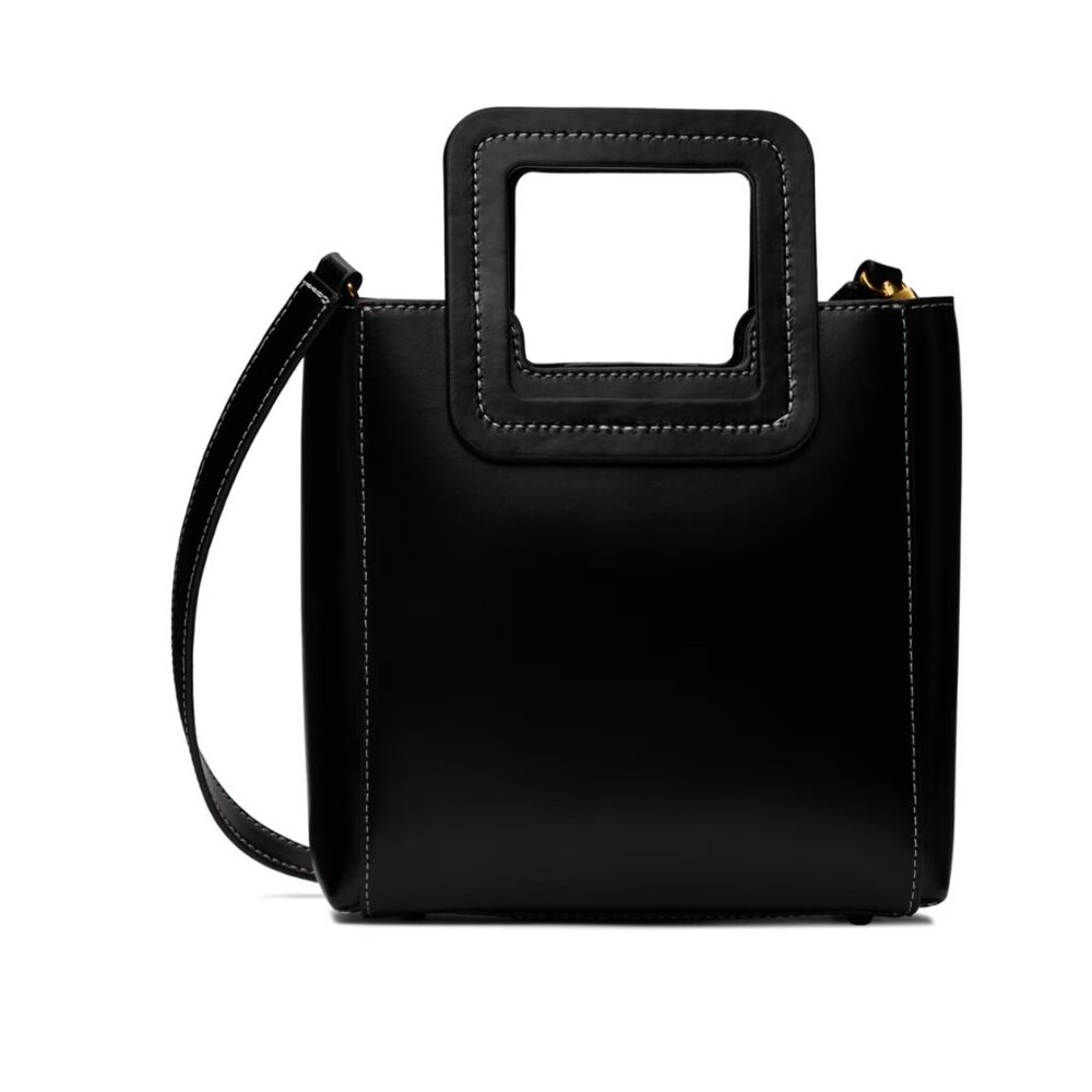 Staud Black Mini Shirley Bag
